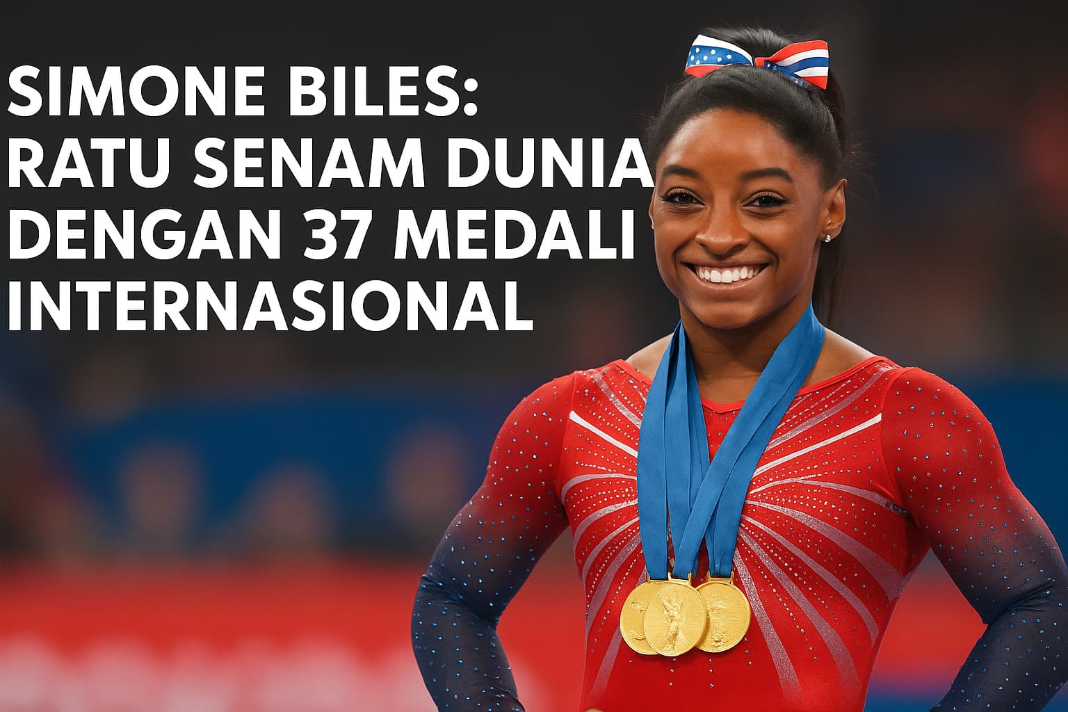 Simone Biles: Ratu Senam Dunia dengan 37 Medali Internasional